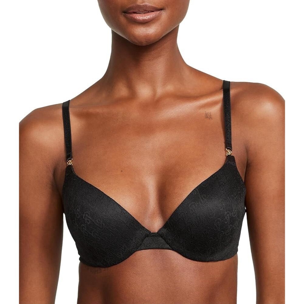 Victoria's Secret Women's Icon Push-Up Underwire Very Sexy Demi Bra Size 34D
